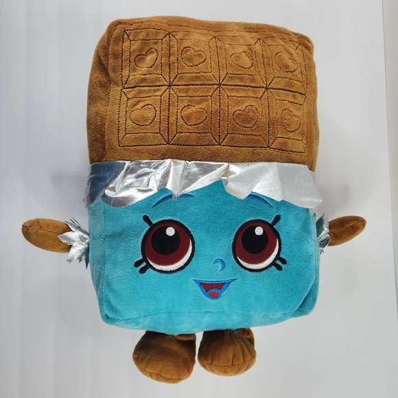 Shopkins Cheeky Chocolate Plush 12" Candy Bar Stuffed Pillow Huggable Soft Toy - Picture 6 of 10